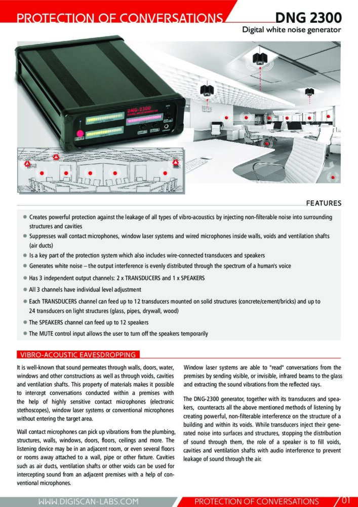 DNG-2300 Специфікація