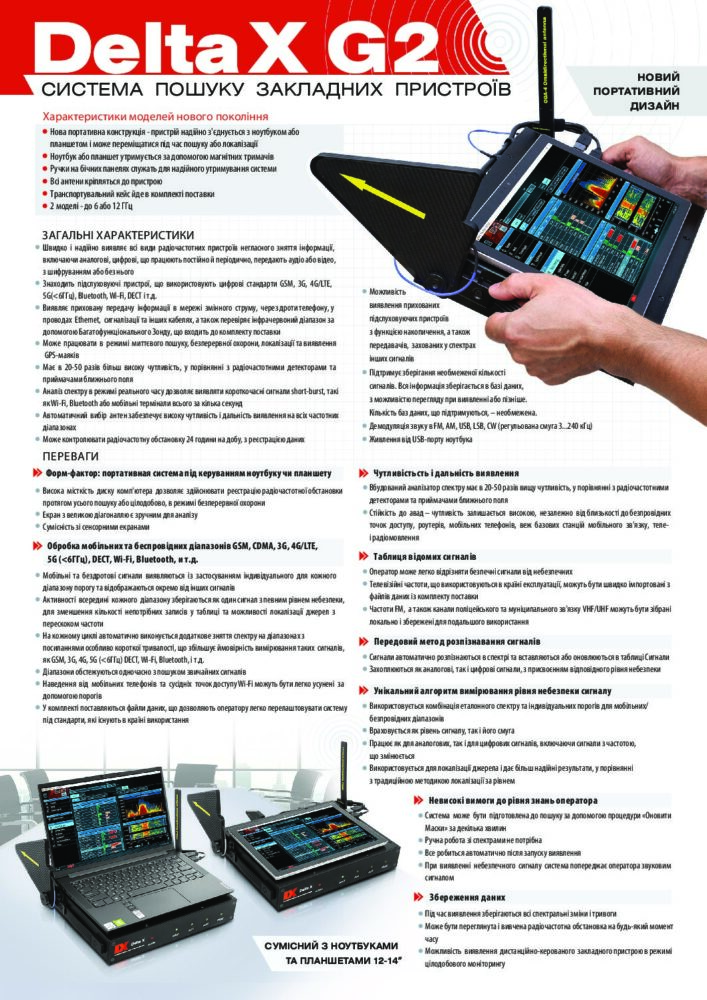 Delta X G2 Специфікація (UA)