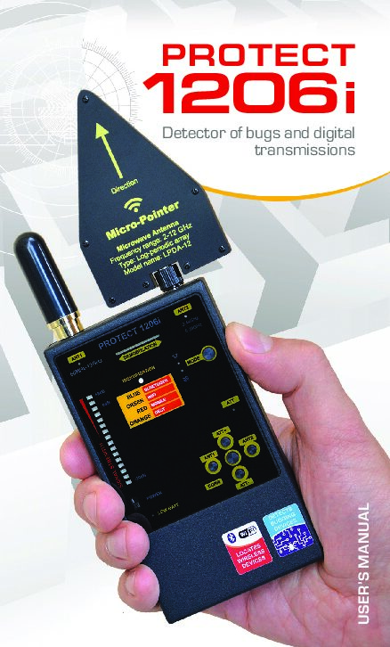 PROTECT 1206i Інструкція Користувача (EN)