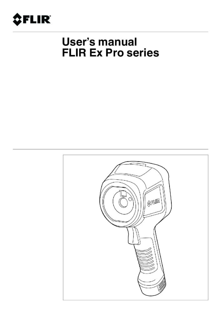 FLIR E6 PRO Інструкція Користувача (EN)
