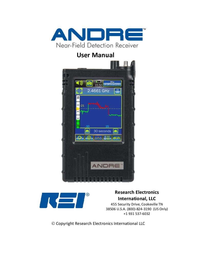 ANDRE Інструкція Користувача rev-2.5 (EN)