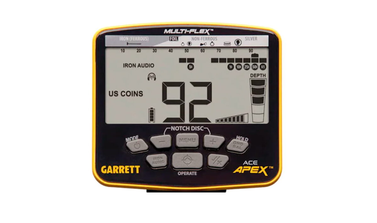 Garrett ACE APEX 8.5x11