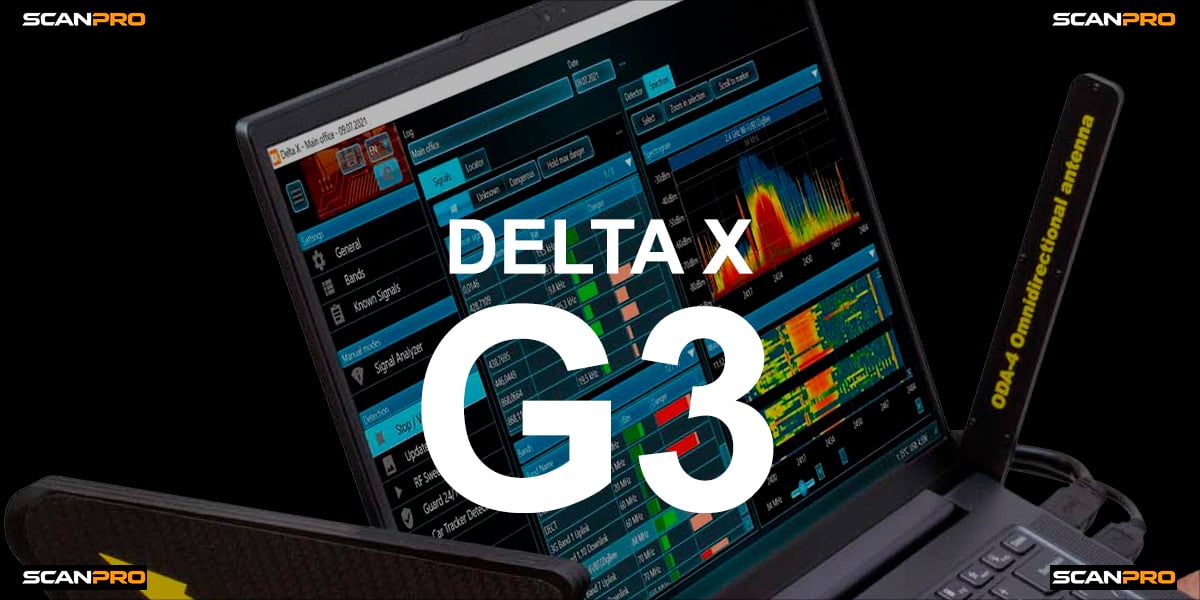 Нове покоління Delta X G3/12 для пошуку прихованих пристроїв